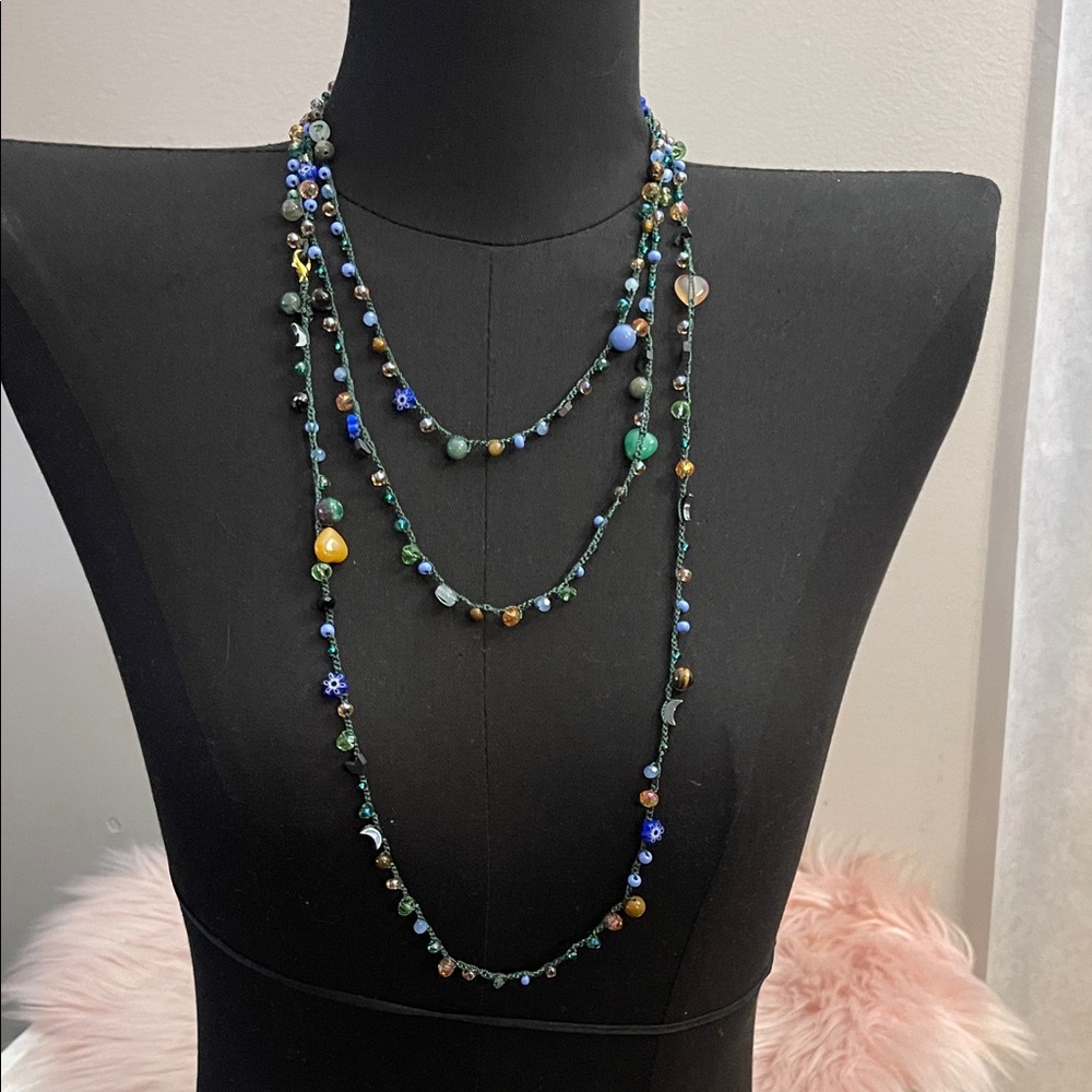 Multicolor Beaded Necklace